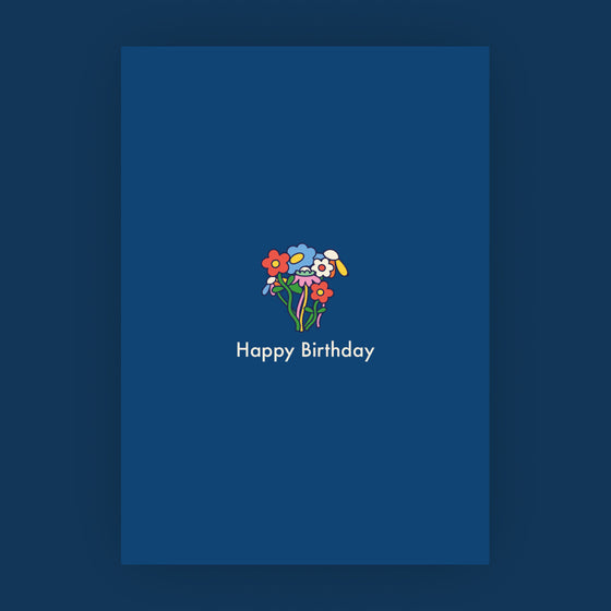 Allgemein Grusskarten für Geschenke – Birthday Sträussli